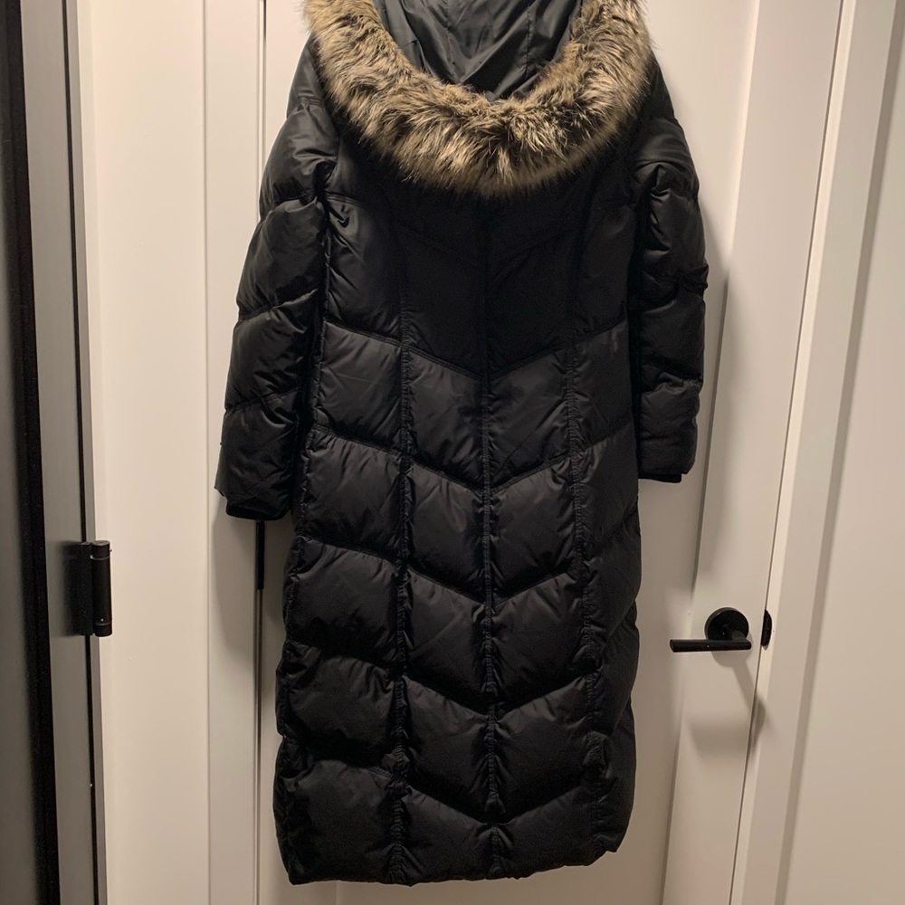 London Fog long down coat women PXS